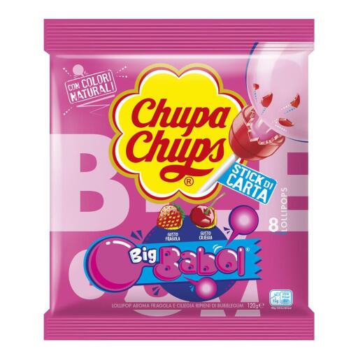 Big babol 8 lollipops 120g Chupa chups