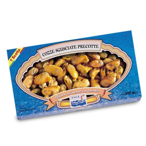 Cozze cilene sgusciate 300g Esca