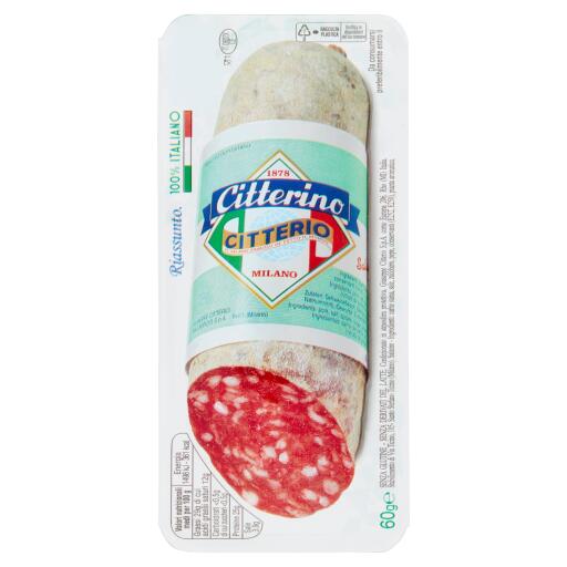 Citterino Milano affettato 60g Citterio senza glutine