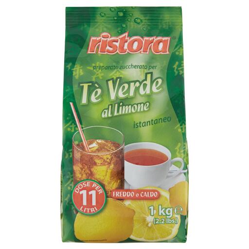 Preparato per tè verde al limone 1Kg Ristora