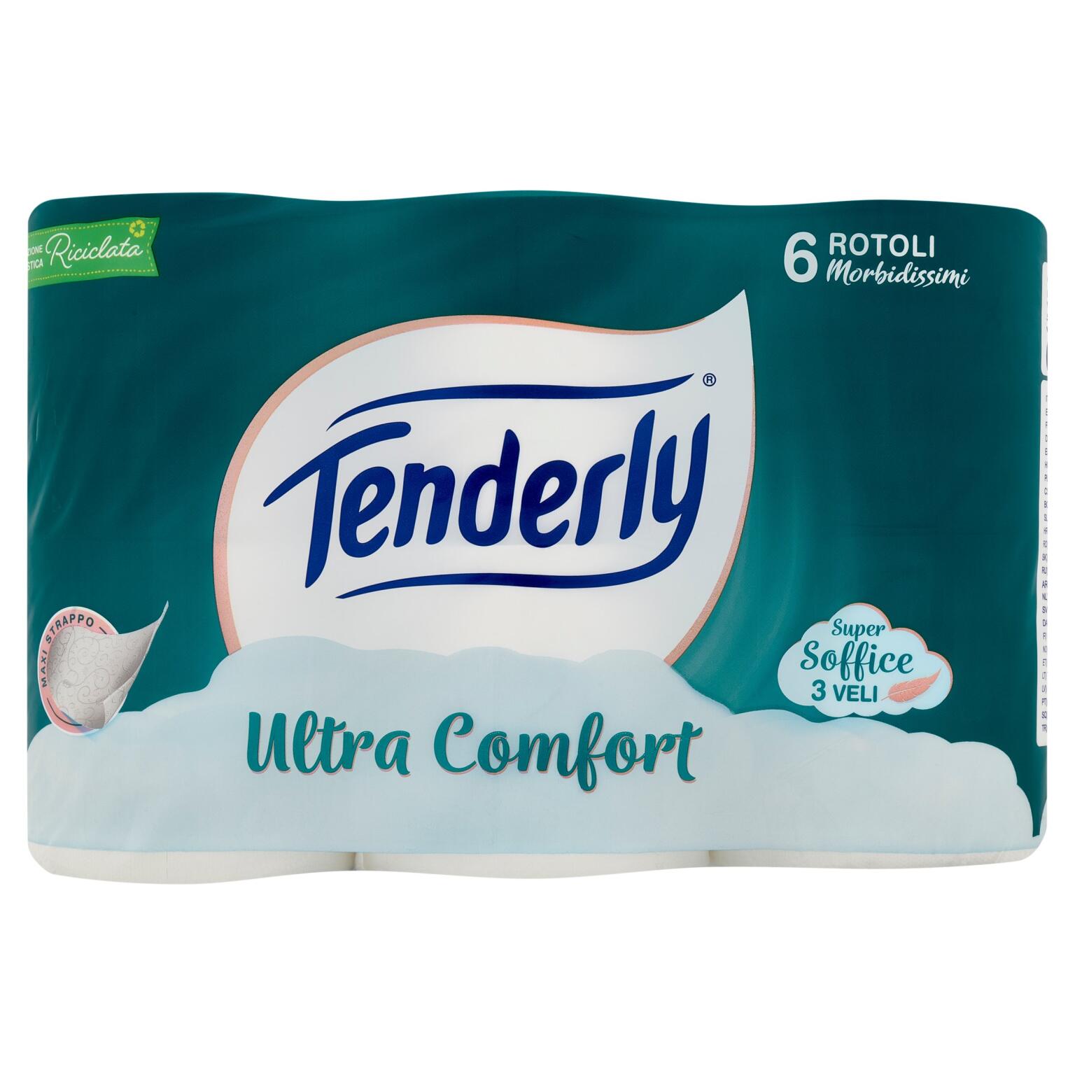 Carta Igienica Tenderly ultra comfort 6 rotoli
