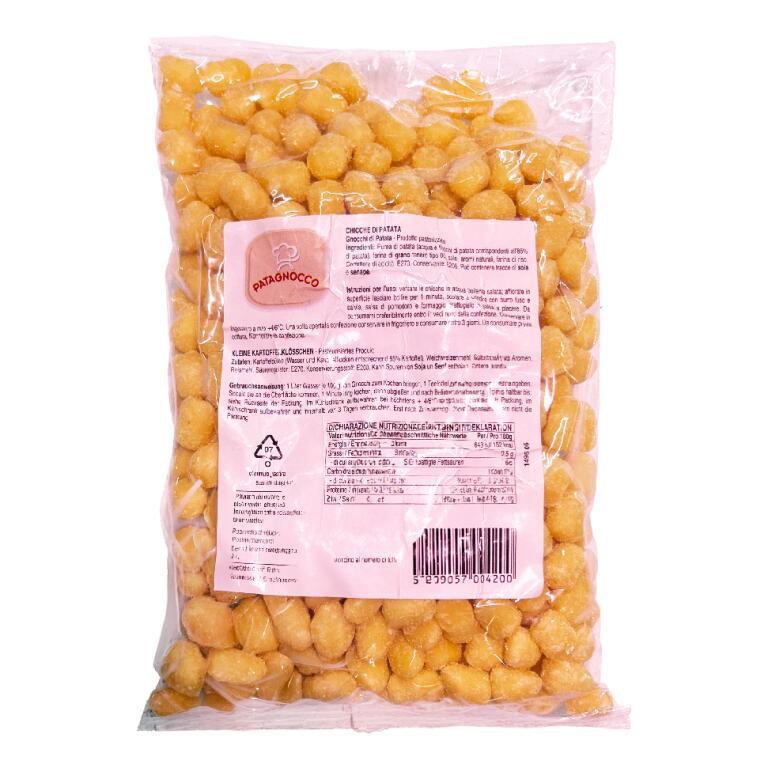 Chicche di patata Patagnocco 1kg Il Pastaio