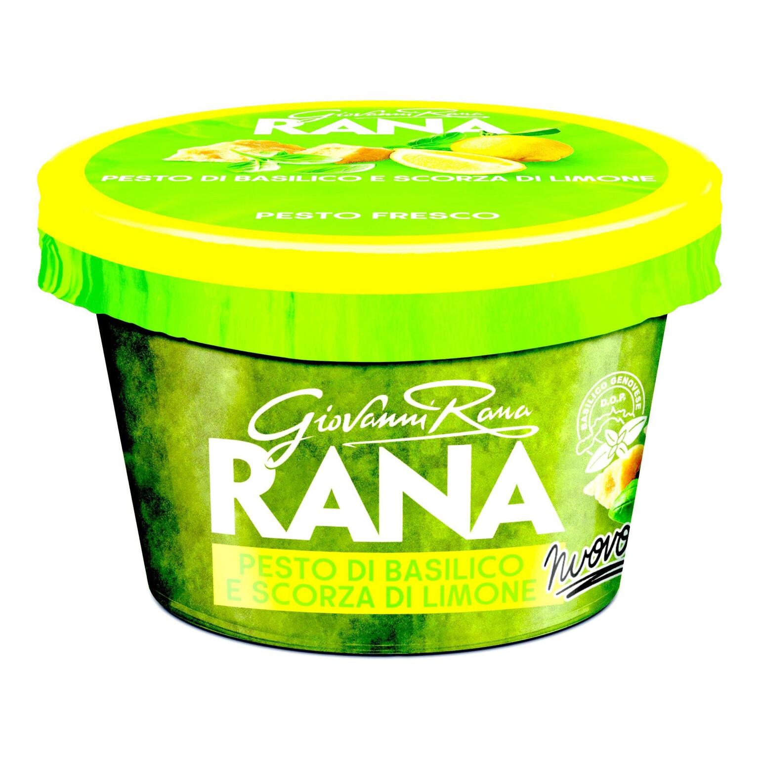 Pesto Fresco Basilico e Scorza di Limone 130g Rana