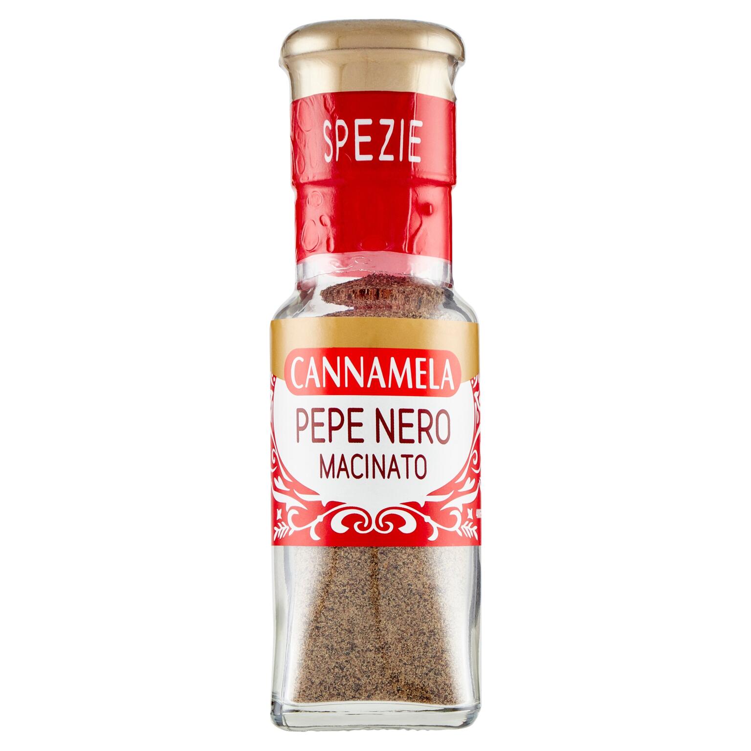Pepe nero macinato 50g Cannamela