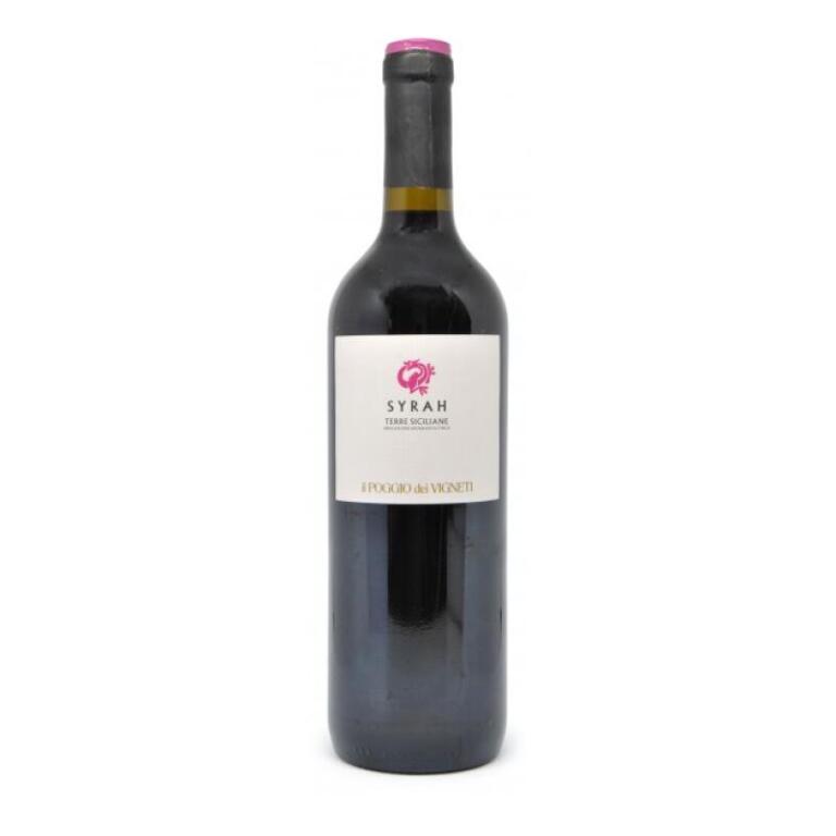 Syrah Terre Sicilane Igt 12,5° cl75 Il Poggio dei Vigneti