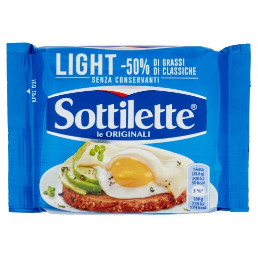 Sottilette light 200g senza glutine