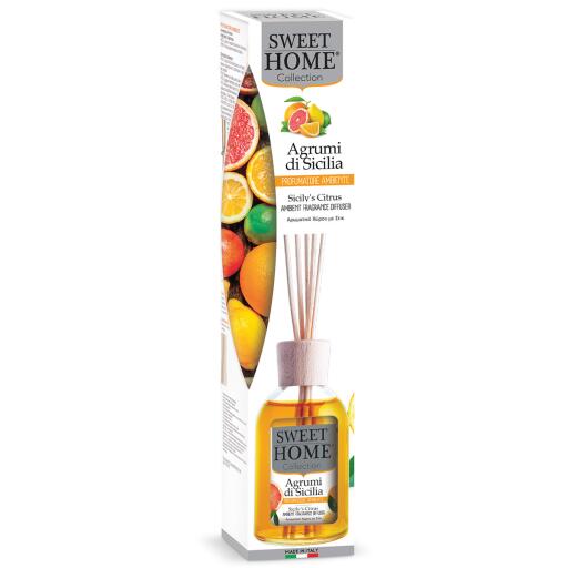 Profumatore per ambienti Agrumi di Sicilia 100ml Sweet Home