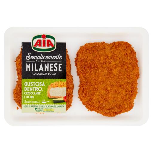 Milanese cotoletta di pollo 280g Aia