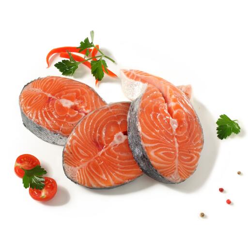 Trancio fresco di salmone norvegese 220/250g circa