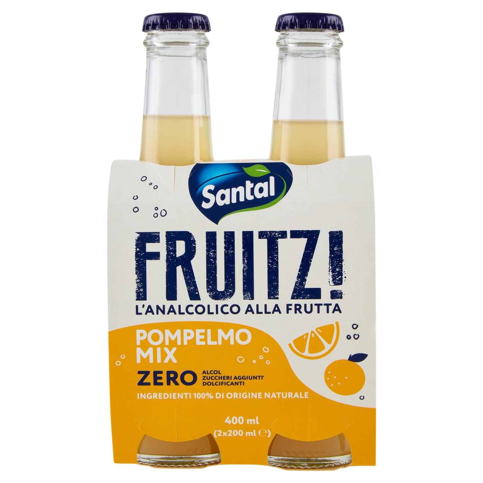 Aperitivo Analcolico Santal Fruitz Pompelmo 400ml