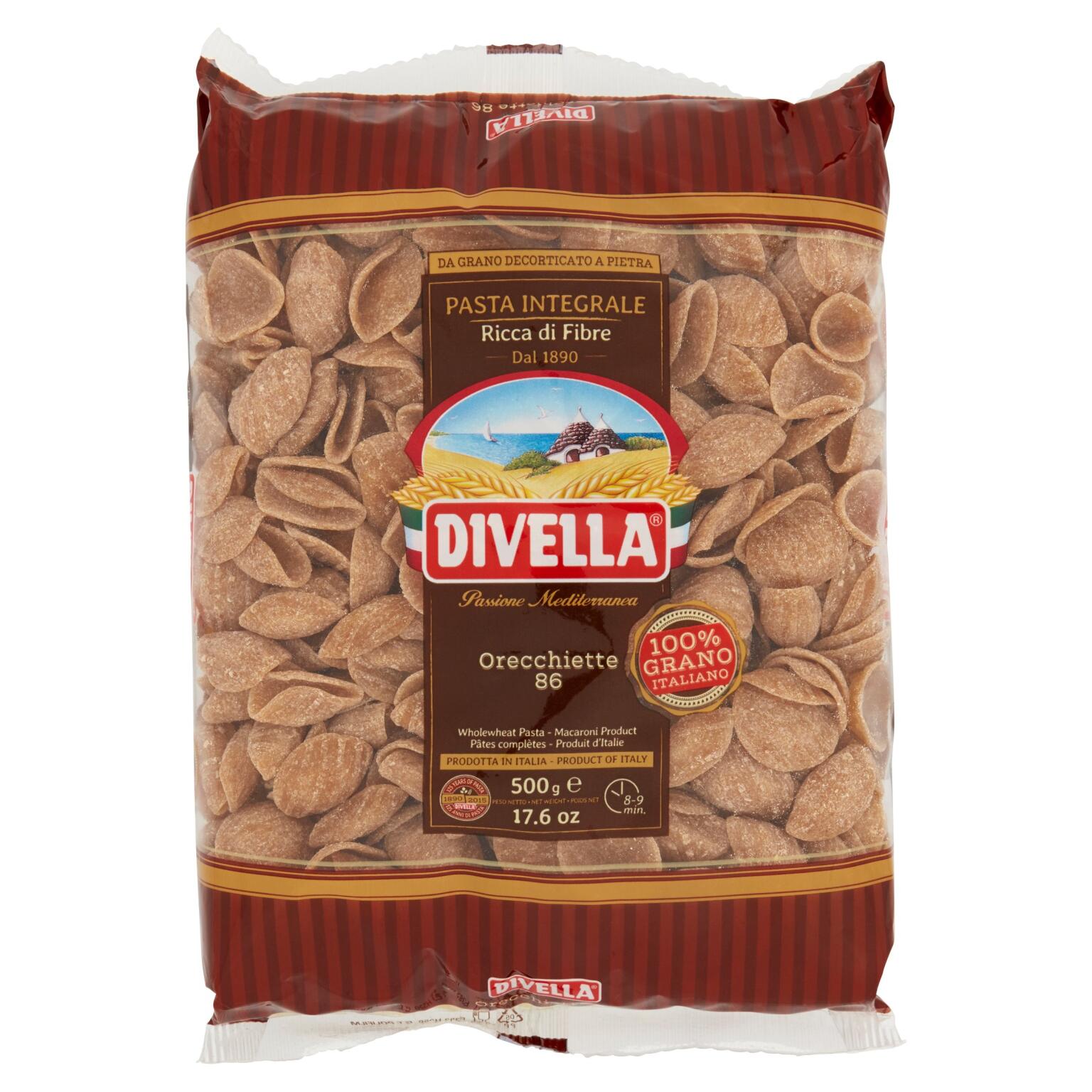 Orecchiette integrali 500g Divella