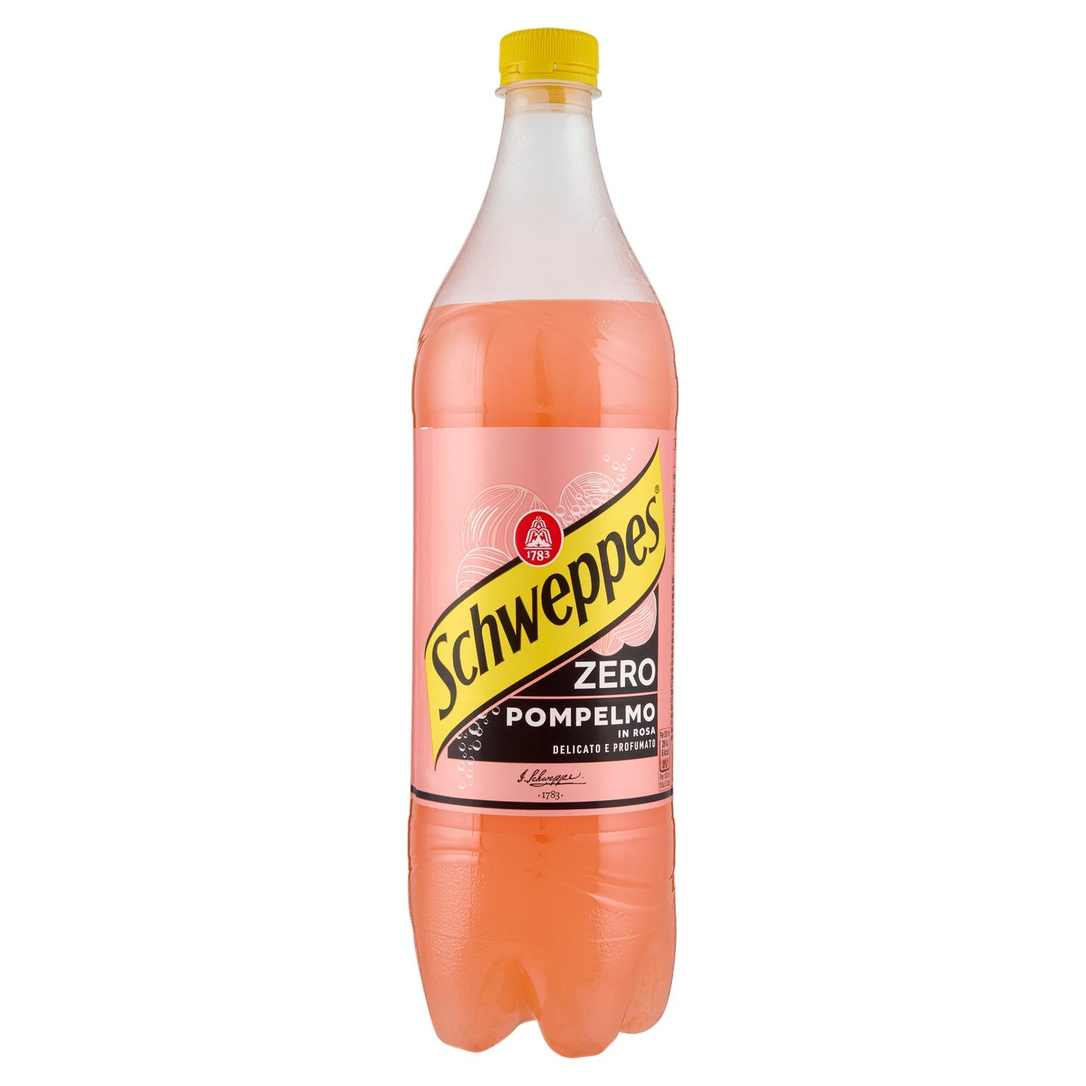 Schweppes zero pompelmo rosa 1l