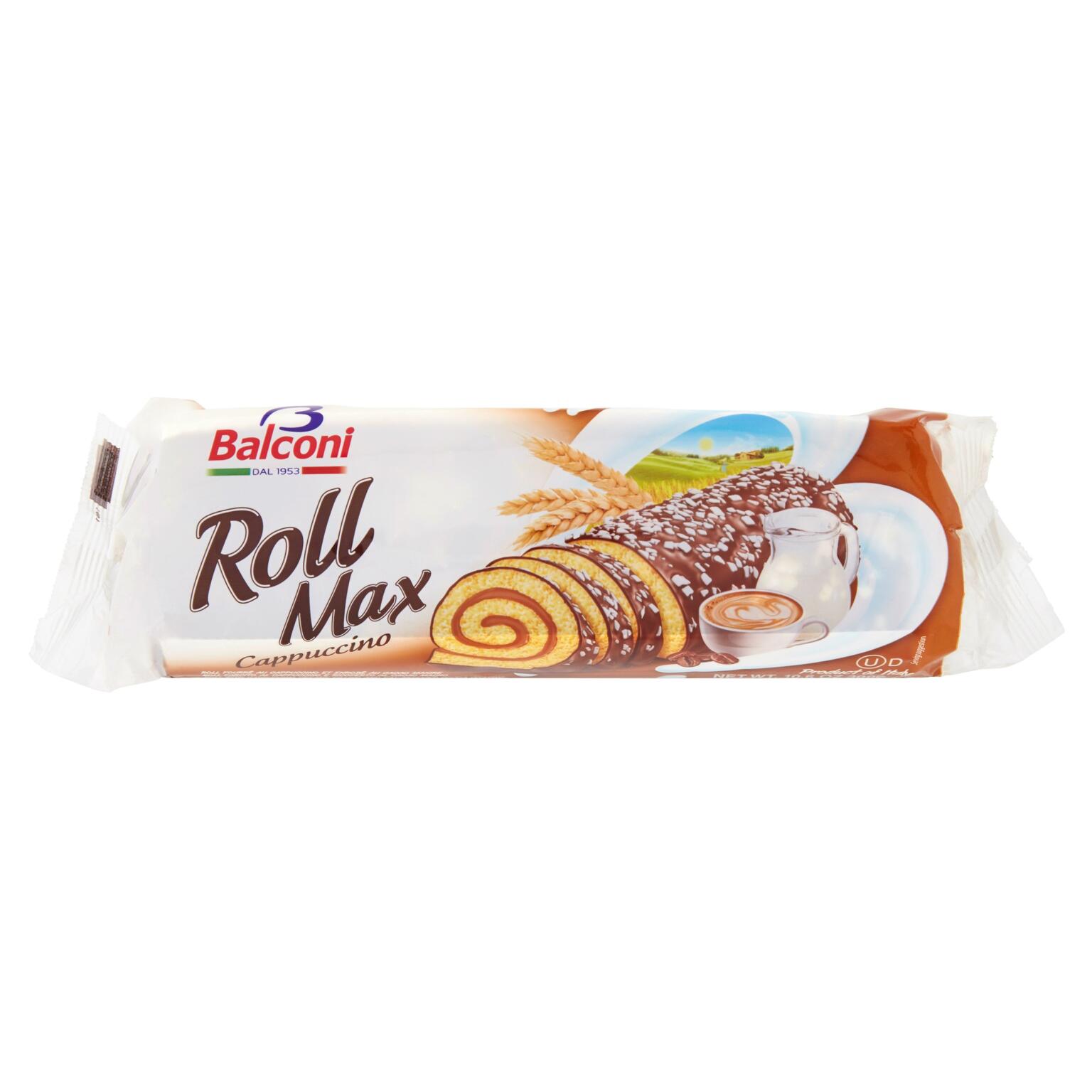 Roll max cappuccino 300g Balconi