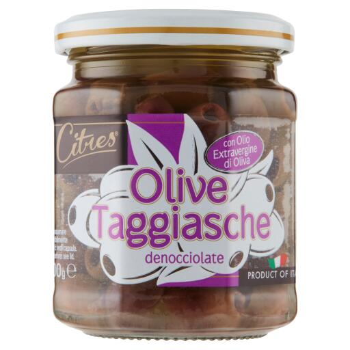 Olive Taggiasche Denocciolate con olio evo 200g Citres