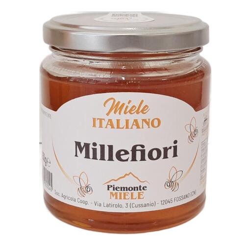 Miele Millefiori in vaso da 400g Miele italiano