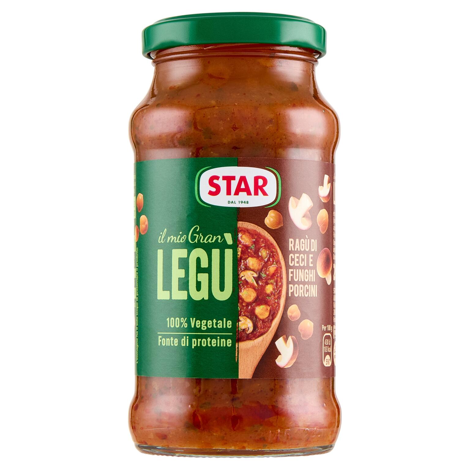 Il Mio Gran Legù di Ceci e Funghi Porcini 260g Star