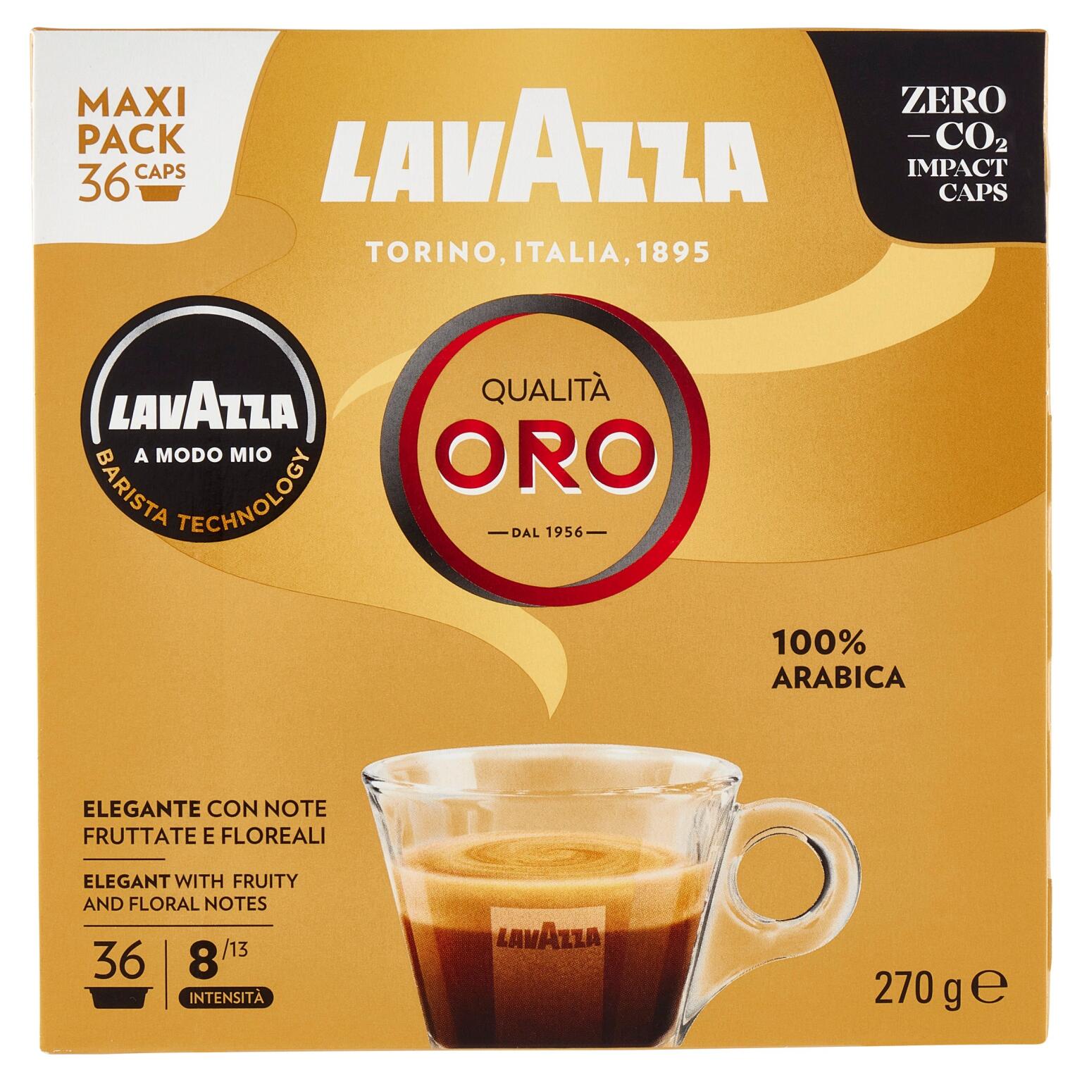 Capsule A Modo Mio confezione da 36 pezzi Qualita' Oro 270g Lavazza