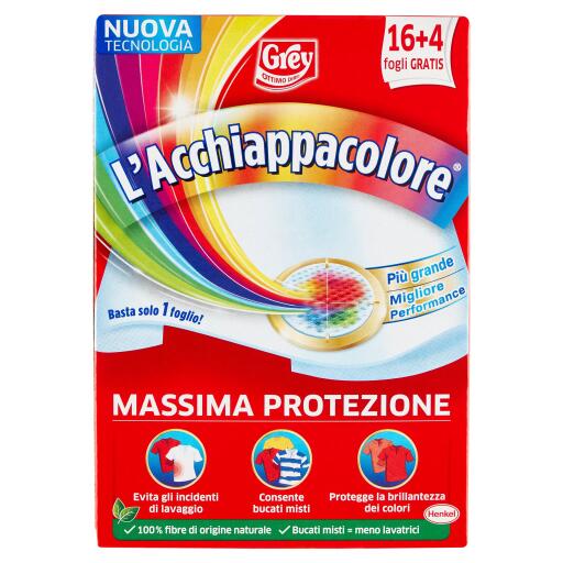 Acchiappacolore 16 fogli + 4 gratis Grey