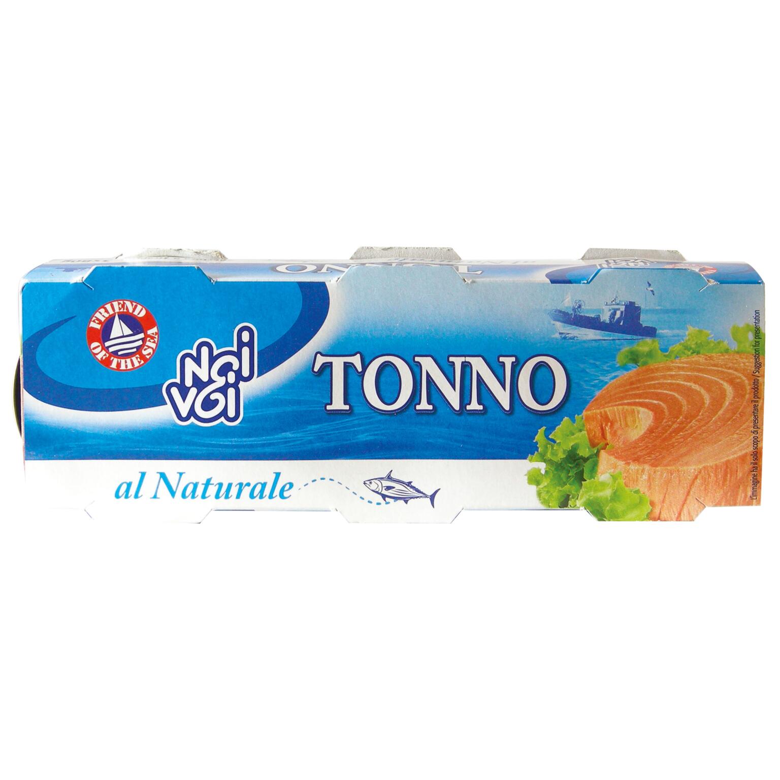 Tonno naturale 3x80g Noi&Voi