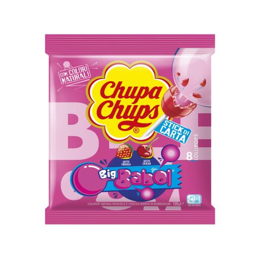 Big babol 8 lollipops 120g Chupa chups