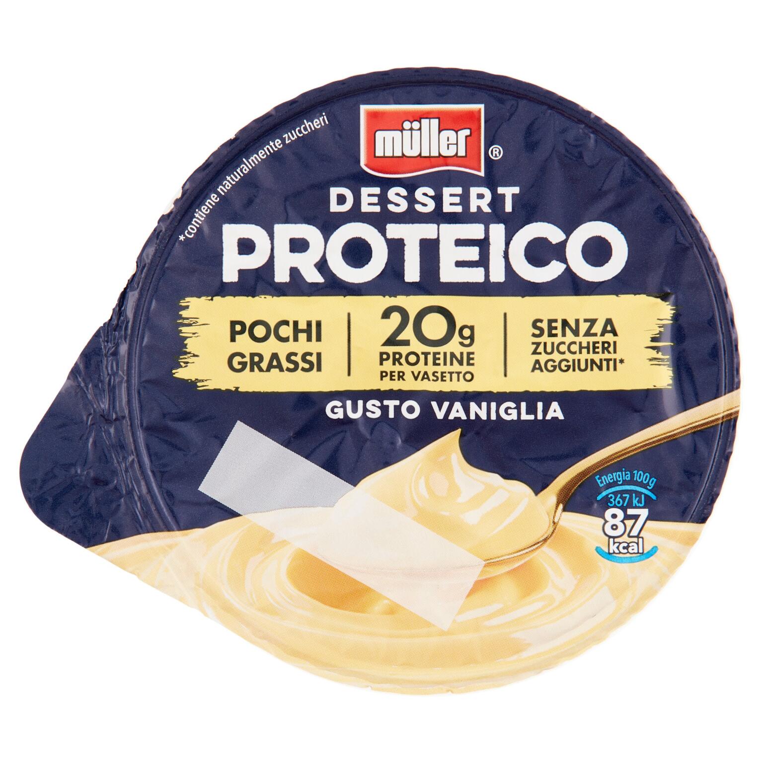 Dessert proteico alla vaniglia 200g Muller