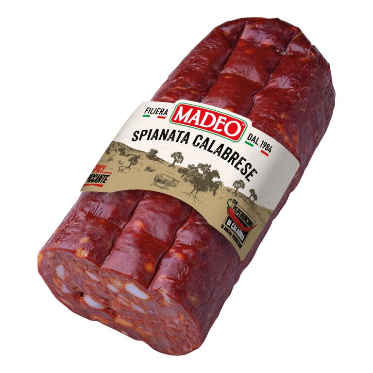 Spianata calabrese piccante 900g circa Madeo