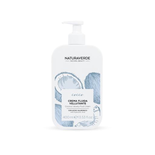Crema Corpo Fluida Cocco Rinfrescante 400ml Naturaverde