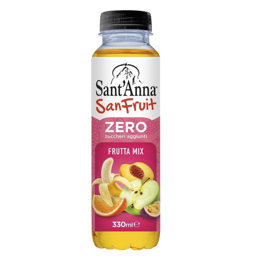 Sanfruit Zero zuccheri aggiunti Frutta Mix 330ml Sant'Anna