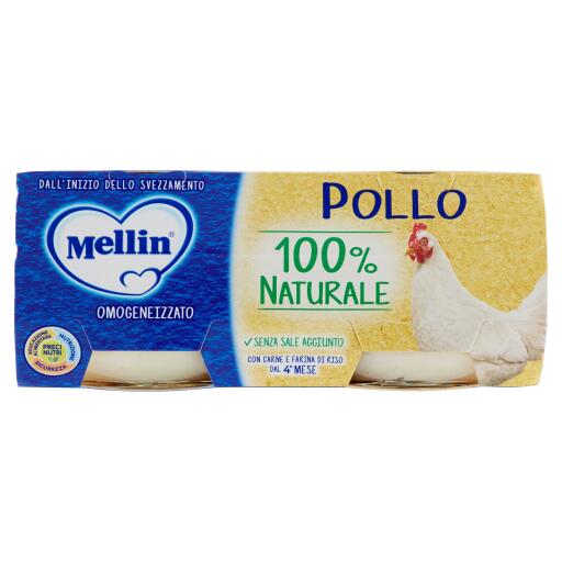 Omgeneizzato Pollo 2x80g Mellin