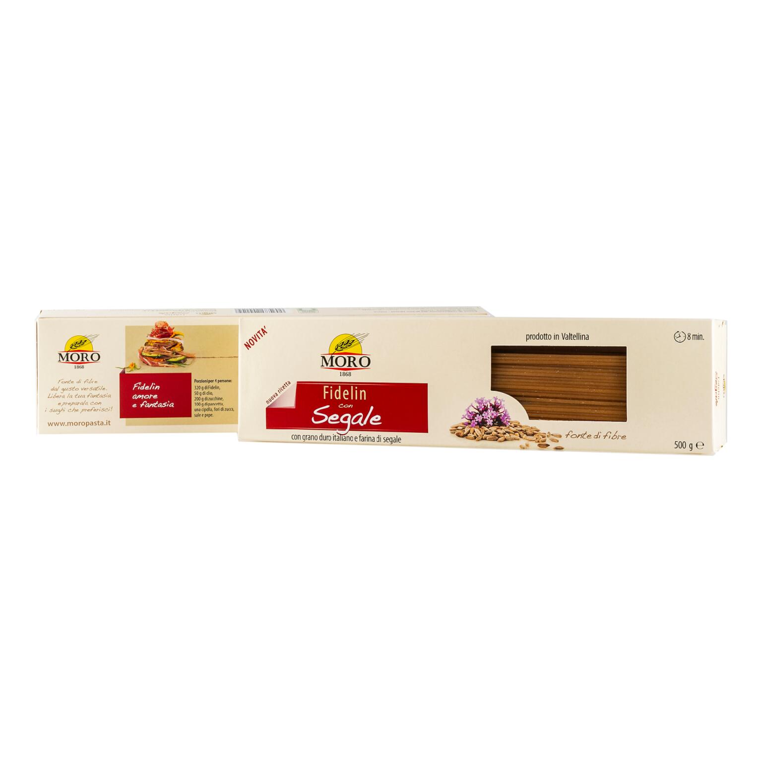 Fidelin con segale 500g Moro