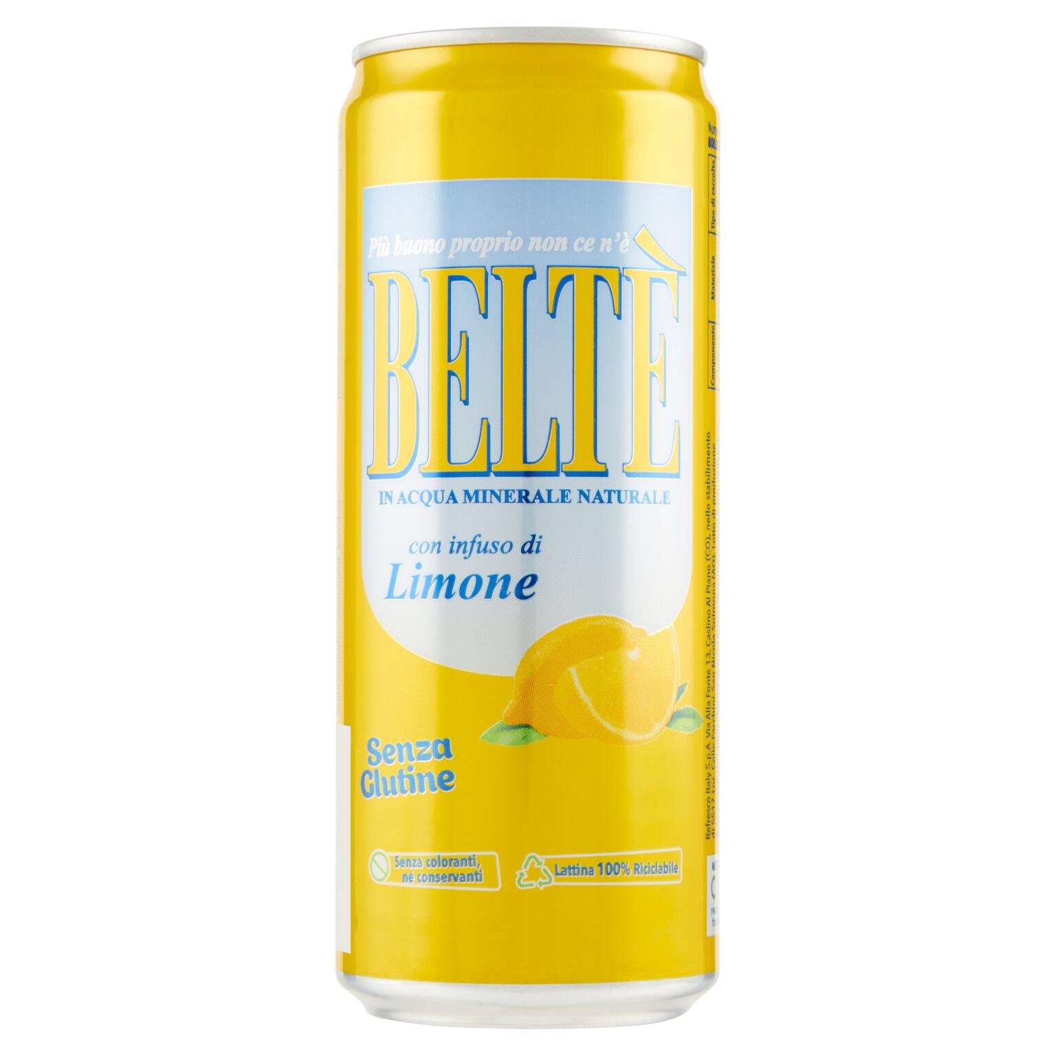 Beltè al limone in lattina 33cl