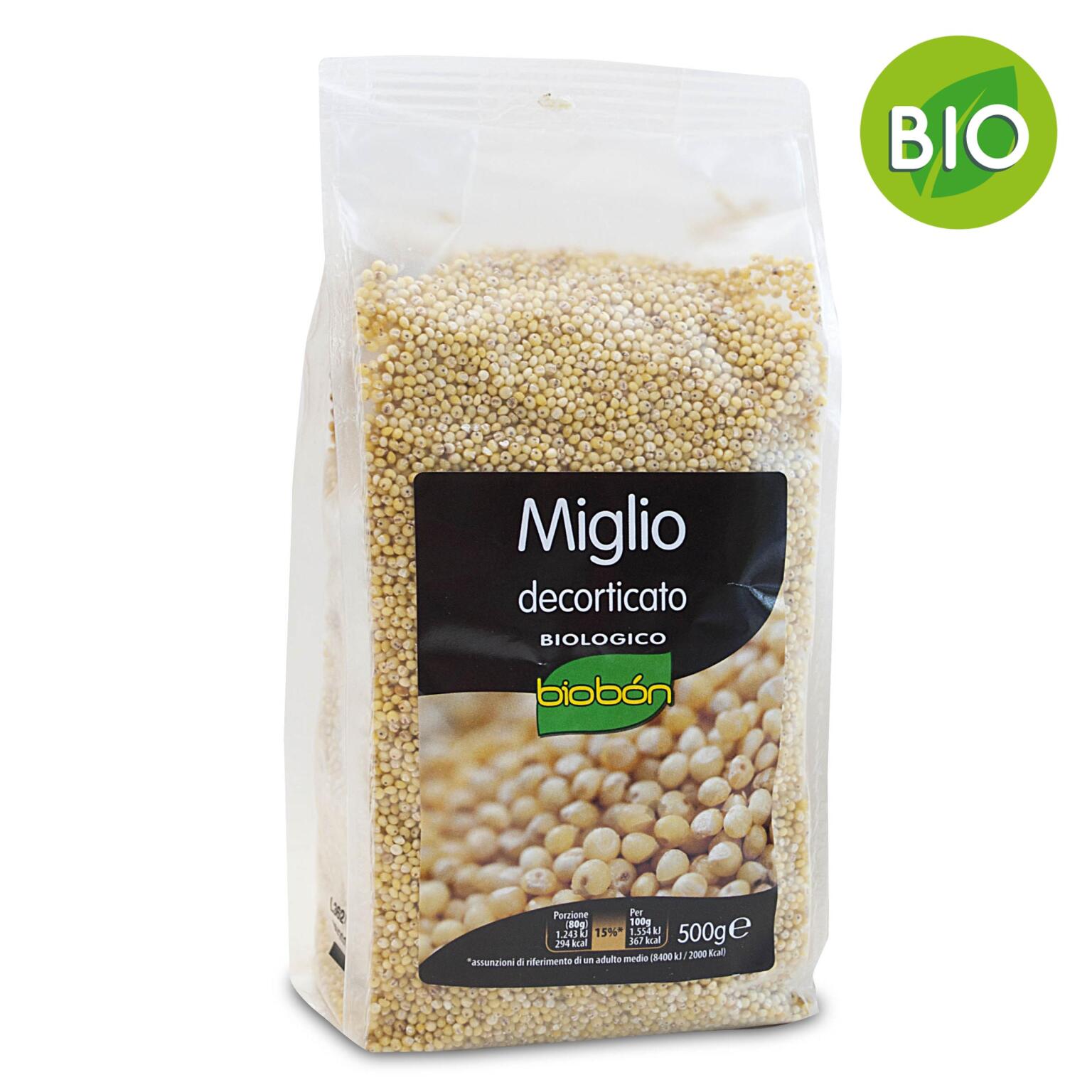 Miglio decorticato 500g Biobon