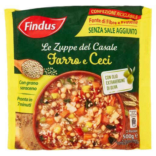 Le zuppe del casale farro e ceci 500g