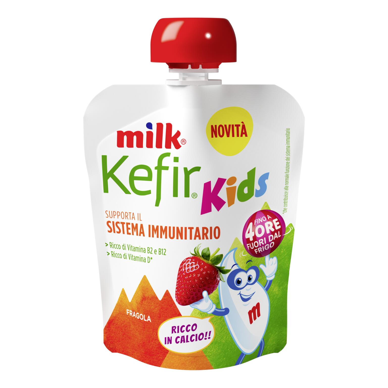 Kefir Kinds Pouch Fragola 80g