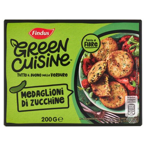Green Cousine Medaglioni zucchine 200g