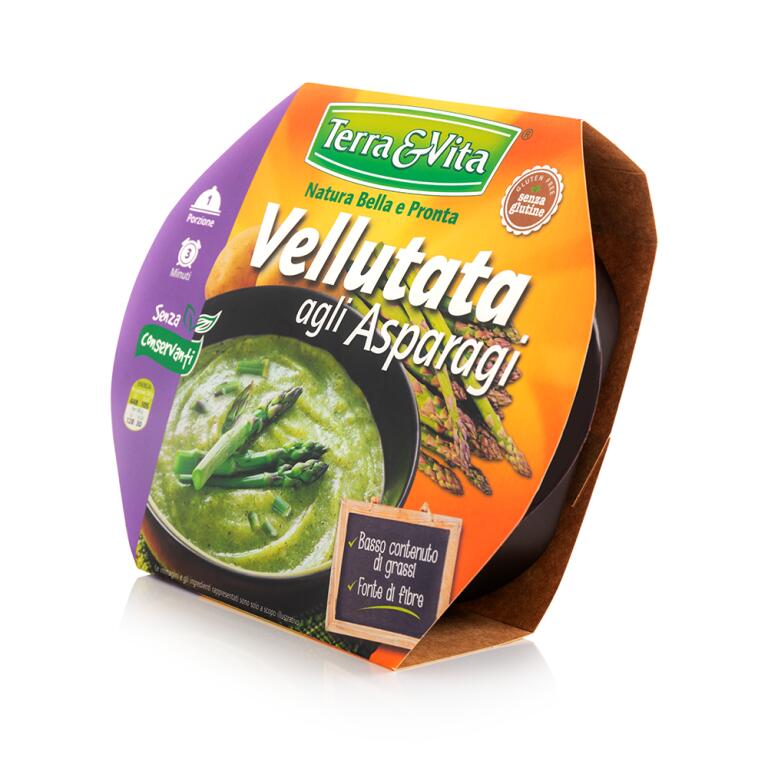 Vellutata di asparagi 350g Terra&Vita