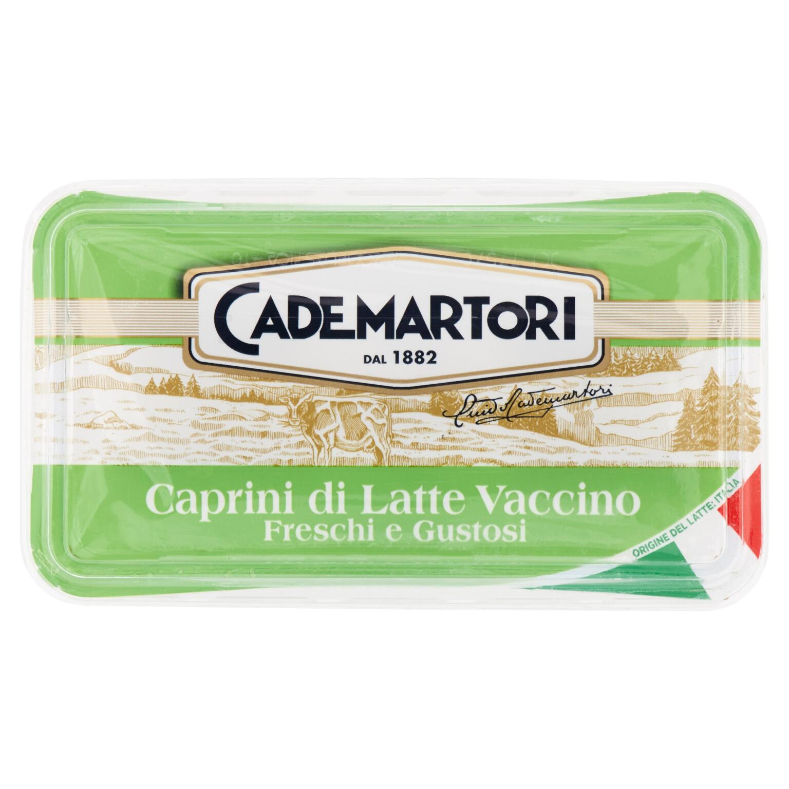Caprini di latte vaccino 2x80g Cademartori