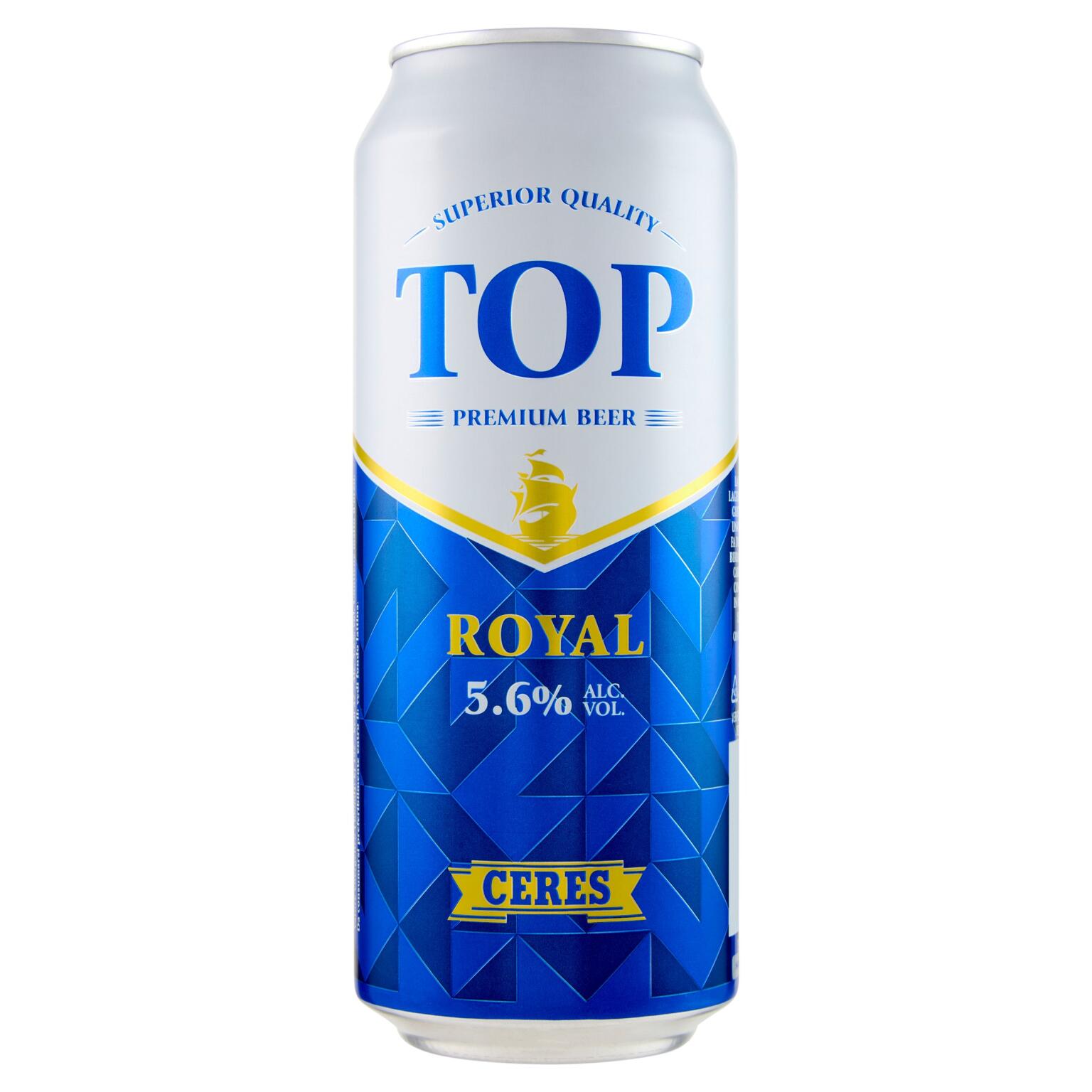 Birra Ceres Top Royal 5,6% cl50 lattina