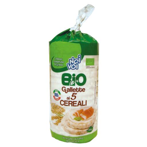 Gallette ai cinque cereali BIO 130g Noi&Voi