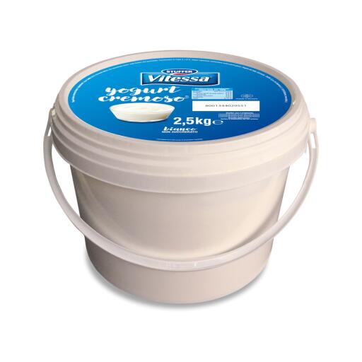 Yogurt Cremoso Bianco Intero 2,5kg Vitessa