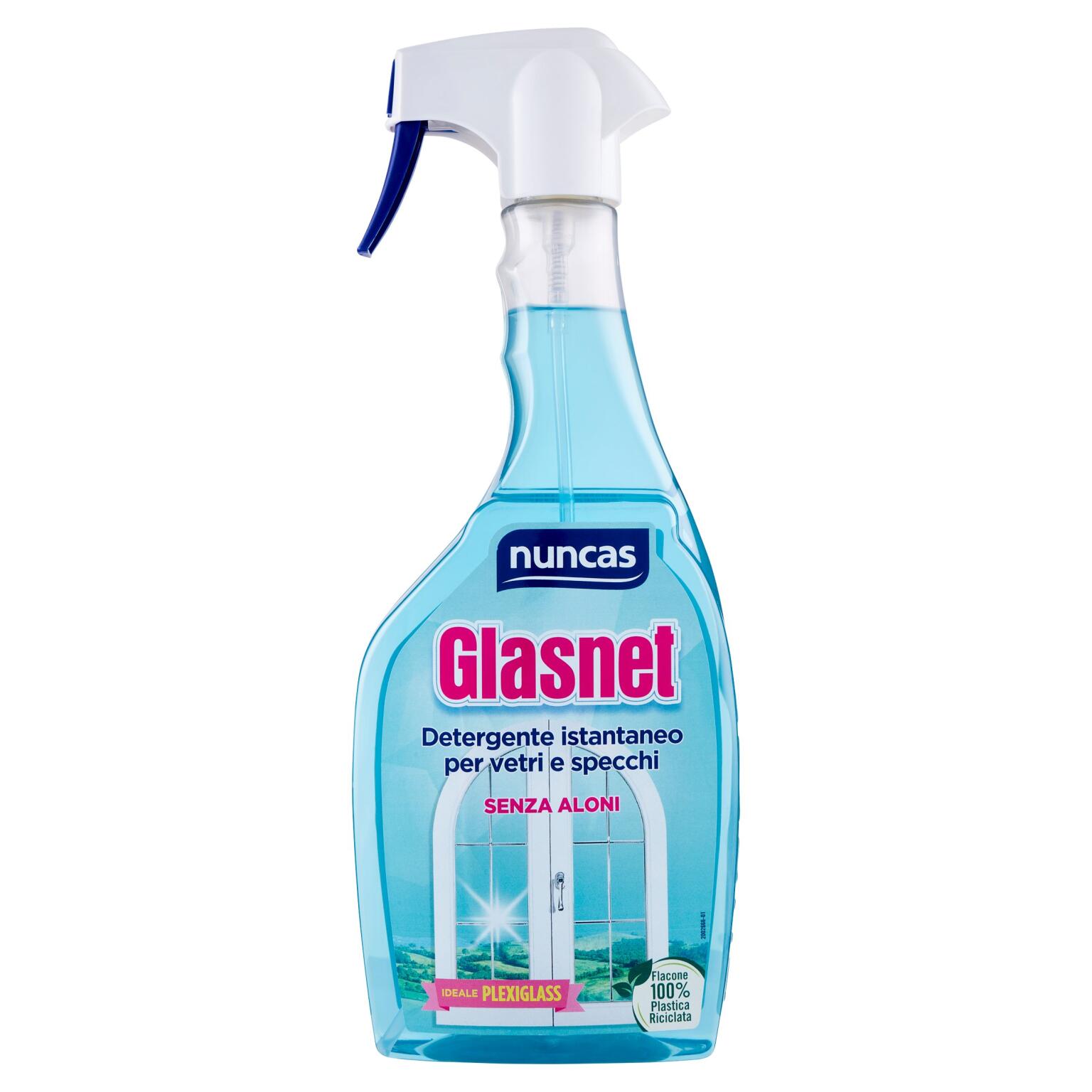 Glasnet per vetri e specchi 750ml Nuncas
