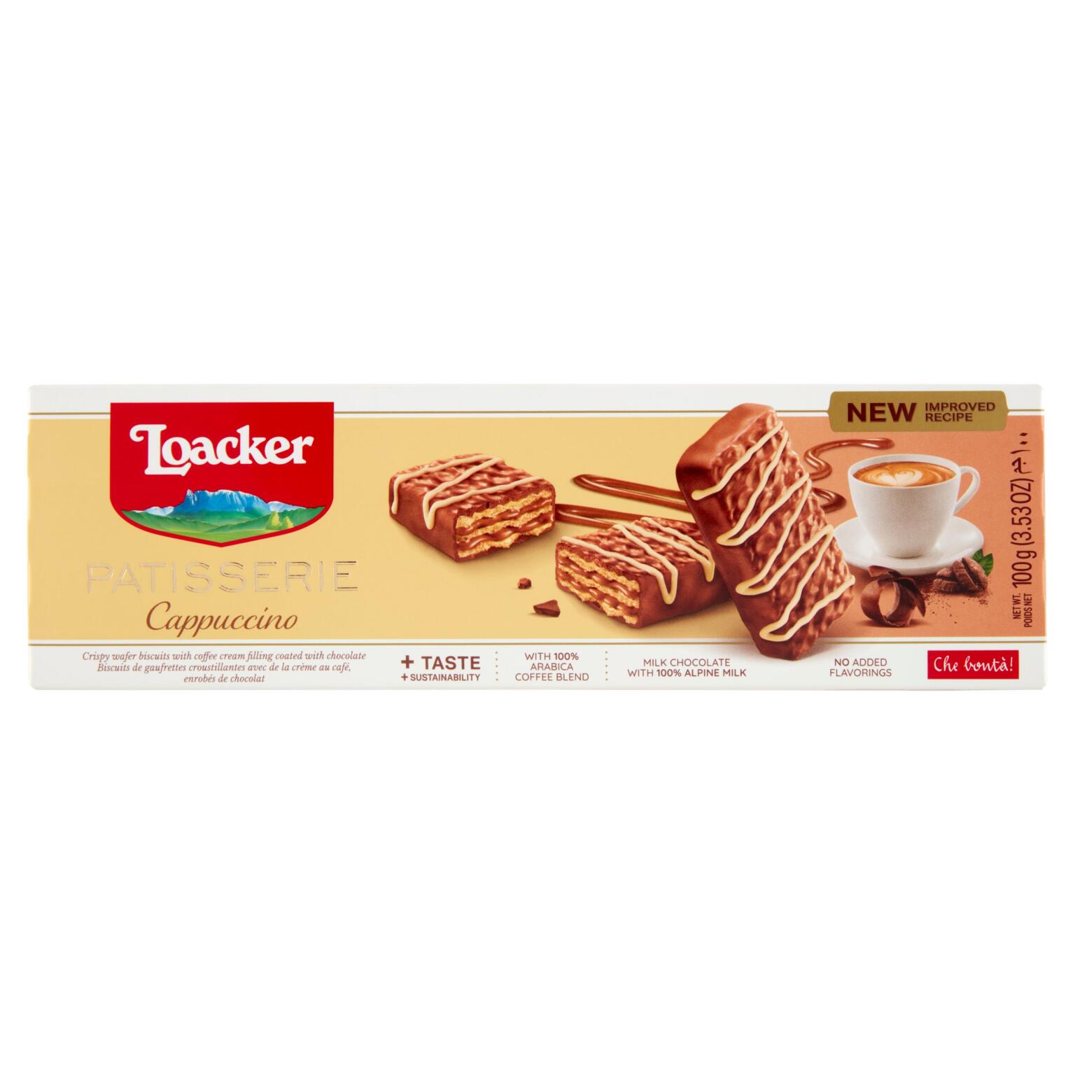 Gran pasticceria cappuccino 100g Loacker