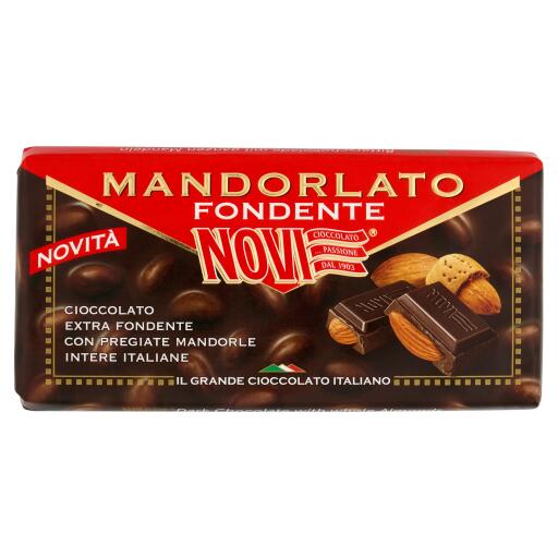 Tavoletta Mandorlato Fondente 100g Novi
