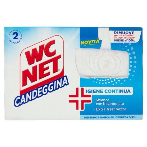 Wc net tavolette con candeggina extra white
