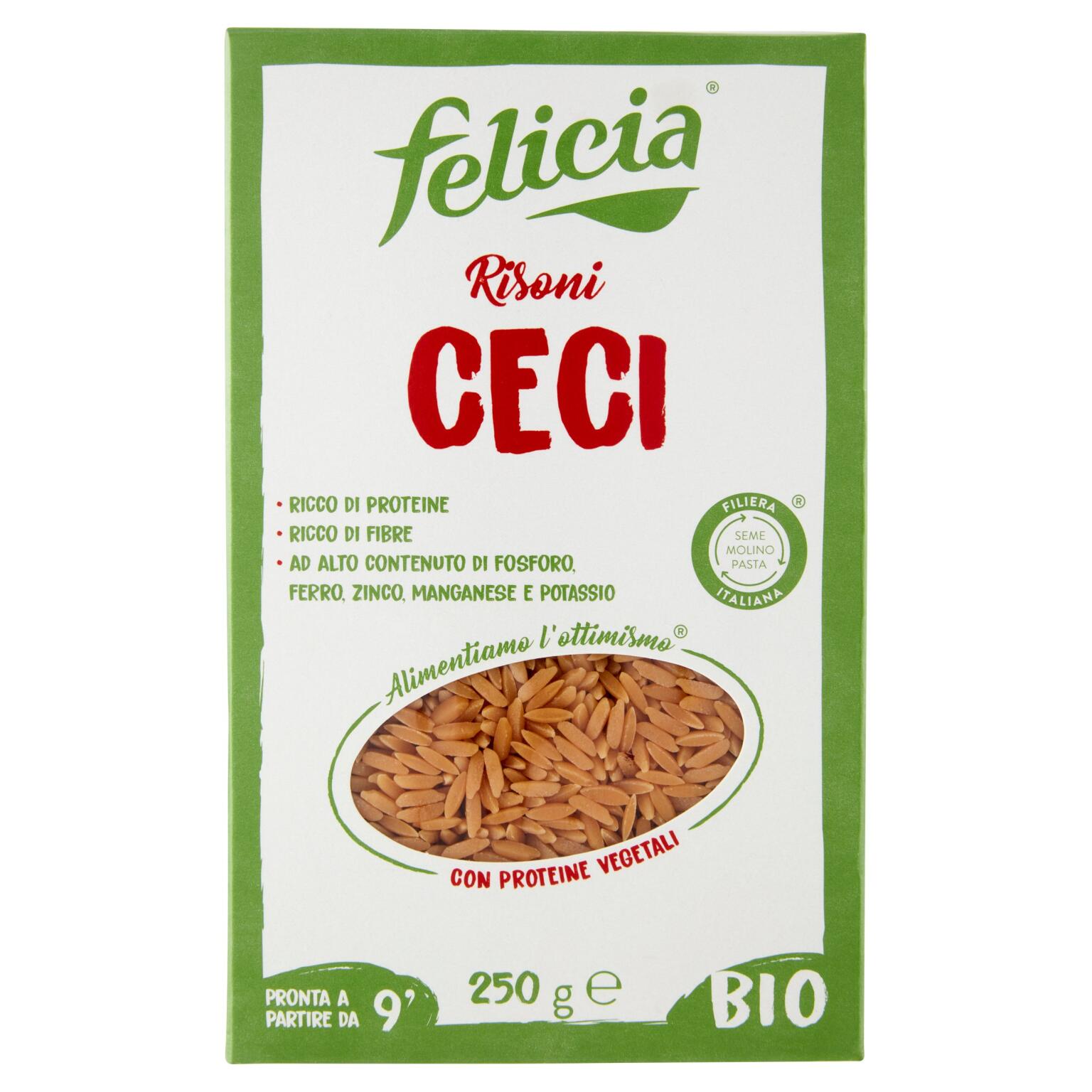 Pastina risoni ai ceci BIO 250g
