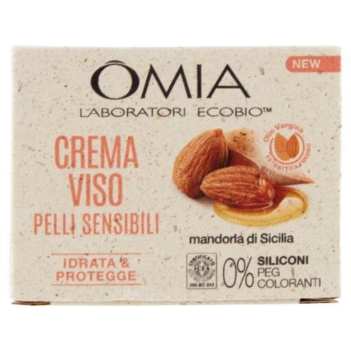 Crema visto mandorla e malva lenitiva 50ml, Omia