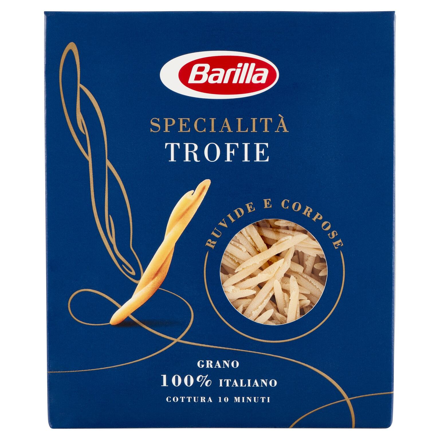 Trofie Specialità pasta di semola di grano duro 500g Barilla