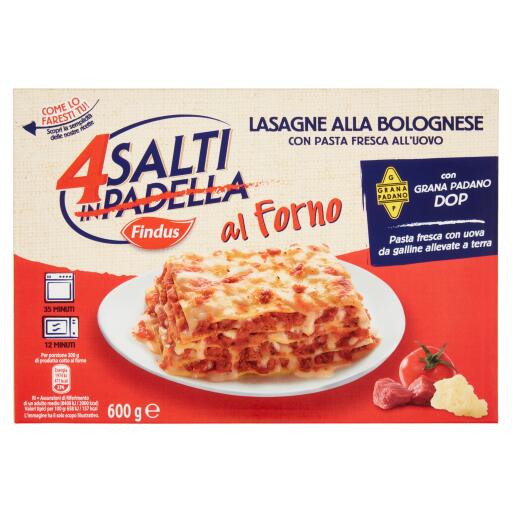 Lasagne alla bolognese 600g Findus