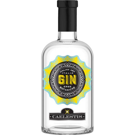 Gin Caelestis Dry erbe botaniche cl50 42° Valdoglio