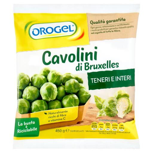 Cavolini di Bruxelles 450g Orogel
